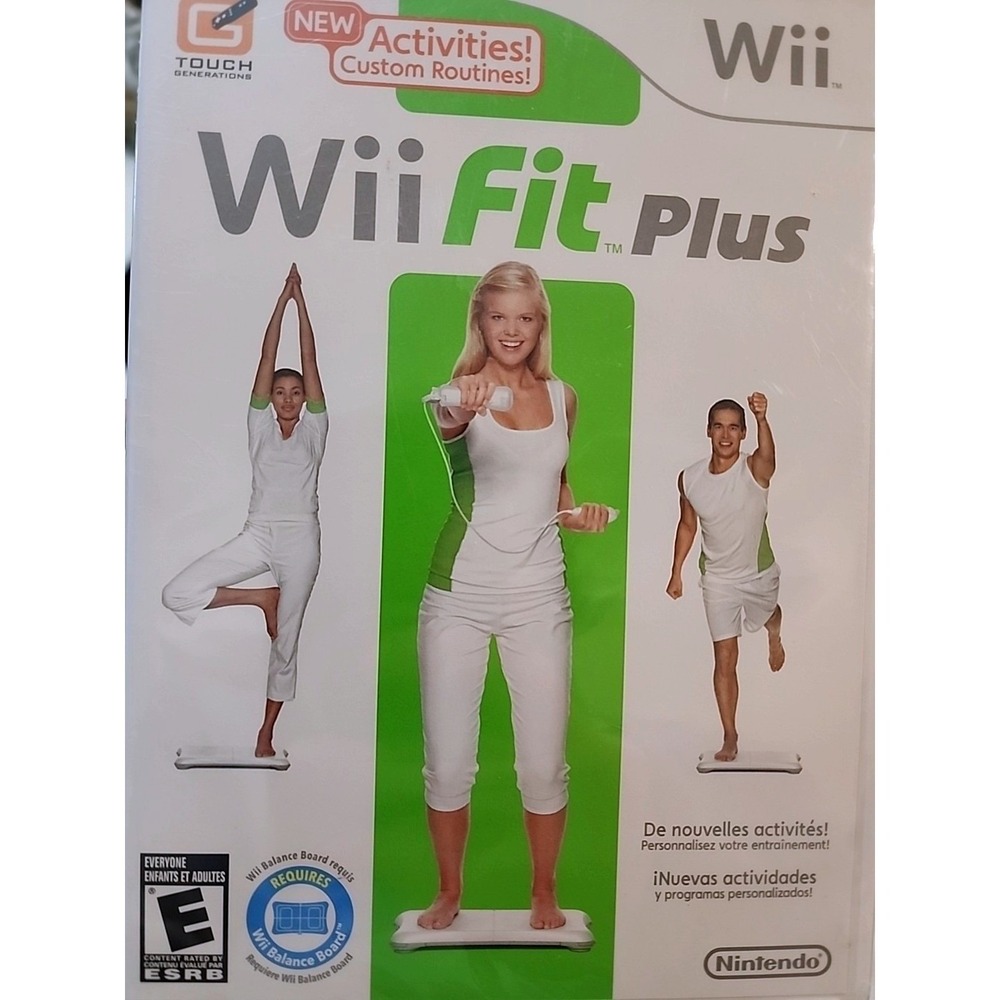 Wii Fit Plus (Nintendo Wii, 2009) Brand New Sealed